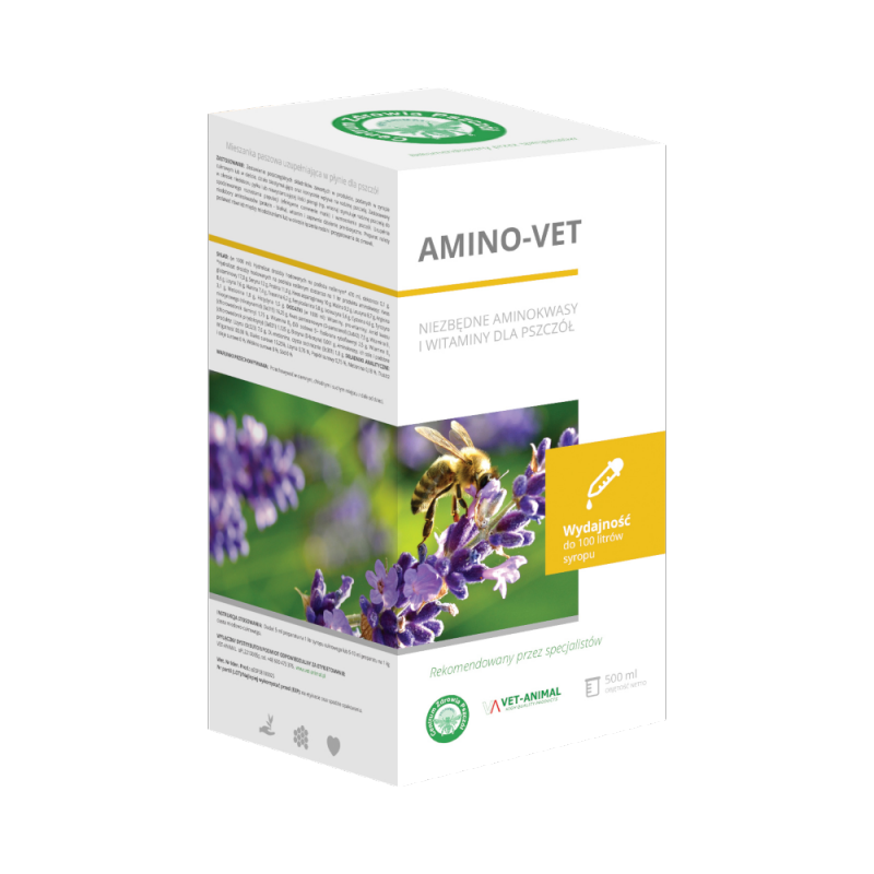 AMINO-VET – aminokwasy i witaminy dla pszczół (500ml)