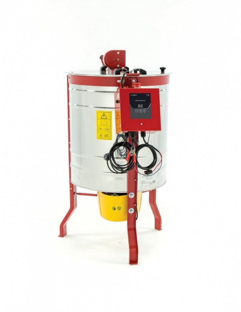 5-frame diagonal honey extractor manual-electric, Wielkopolska / Langstroth