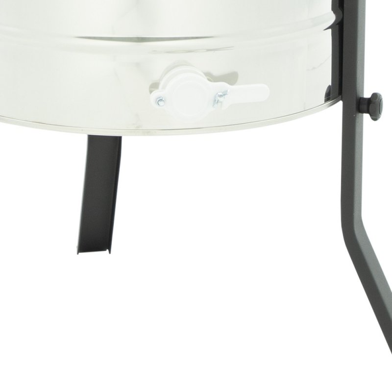4-frame diagonal manual honey extractor, diameter 600mm universal basket - BASIC LINE