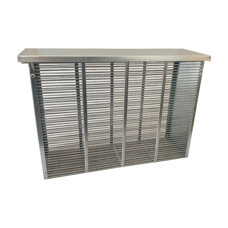 Wielkopolski 3-frame insulator with a cover (metal)