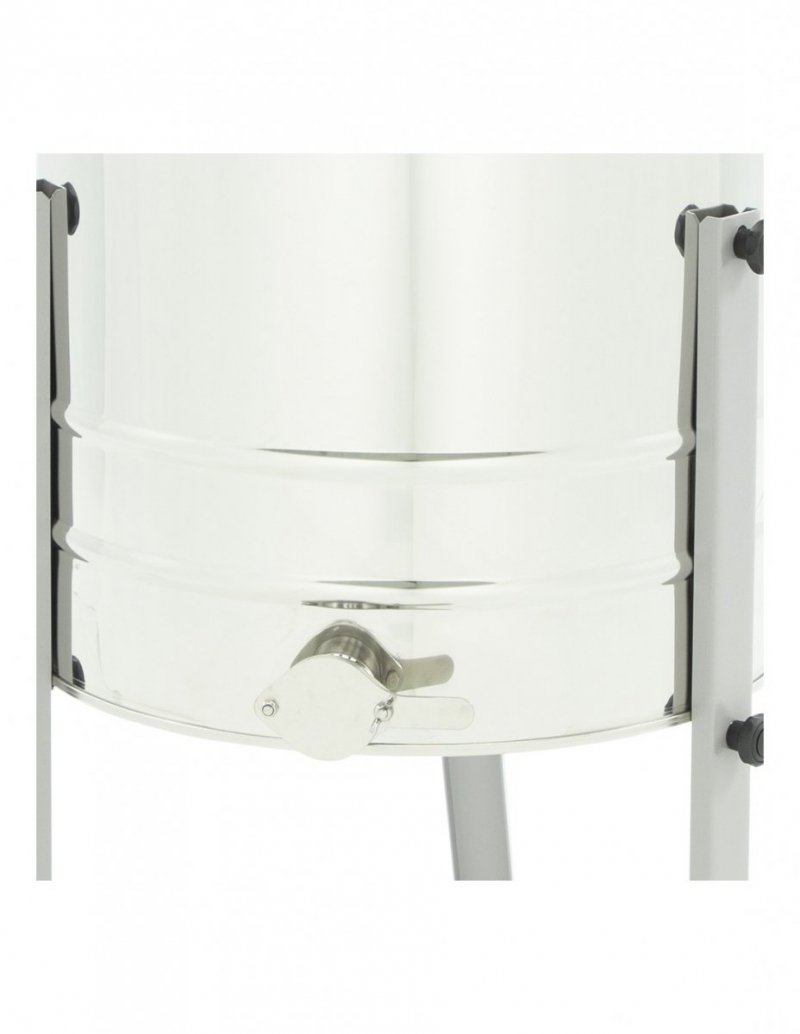 4-frame diagonal electric honey extractor 230V, Ø500, Wielkopolska, Langstroth, with a stainless valve - MINIMA