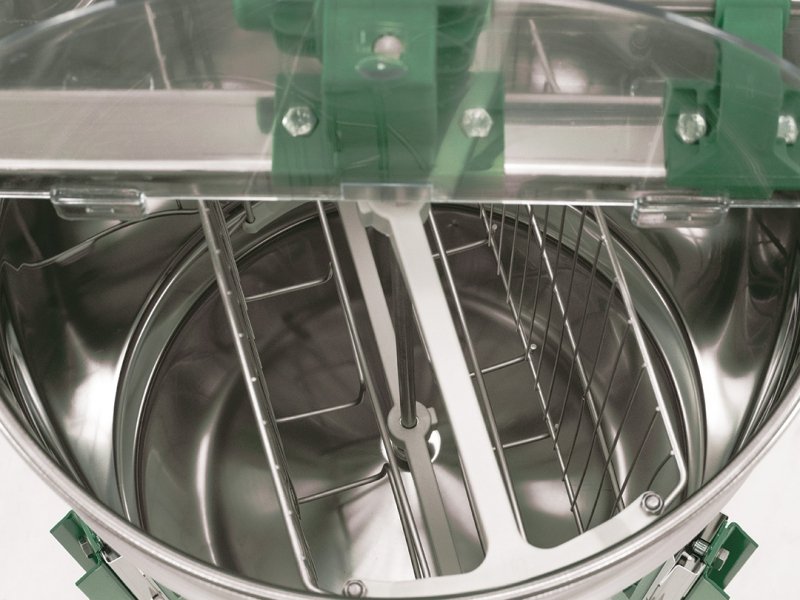 Tangential 2-frame honey extractor Ø420 mm, frame: 2/4 DB manual – SAXO