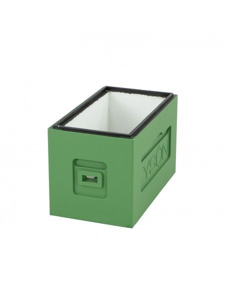 6-frame hive  - Dadant - painted (green - gray)