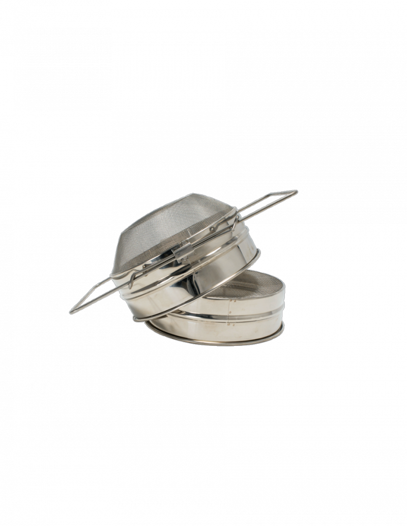 Double sieve, stainless, convex  Ø205mm