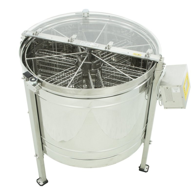 6-cassette Dadant honey extractor, Ø1000MM, electric drive, PREMIUM
