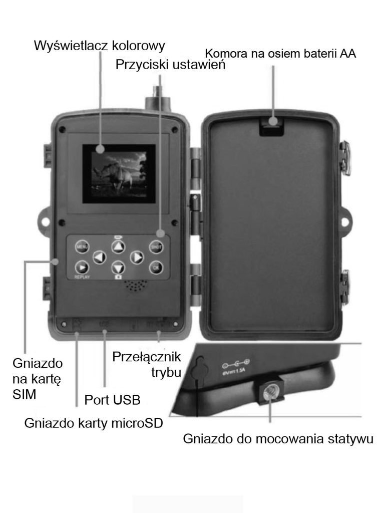 GSM FullHD IR SMS MMS photo trap