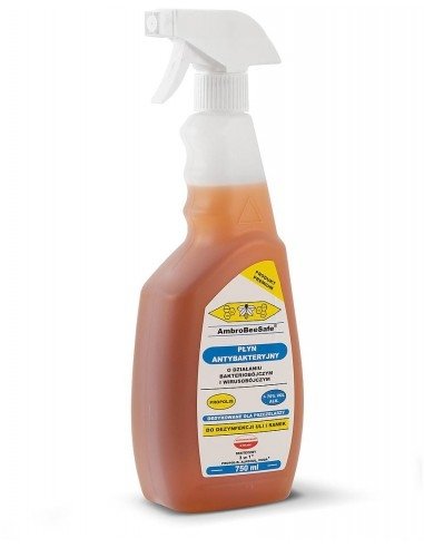 AmbroBeeSafe-płyn biobójczy i wirusobójczy do dezynfekcji uli z Propolisem (750ml)