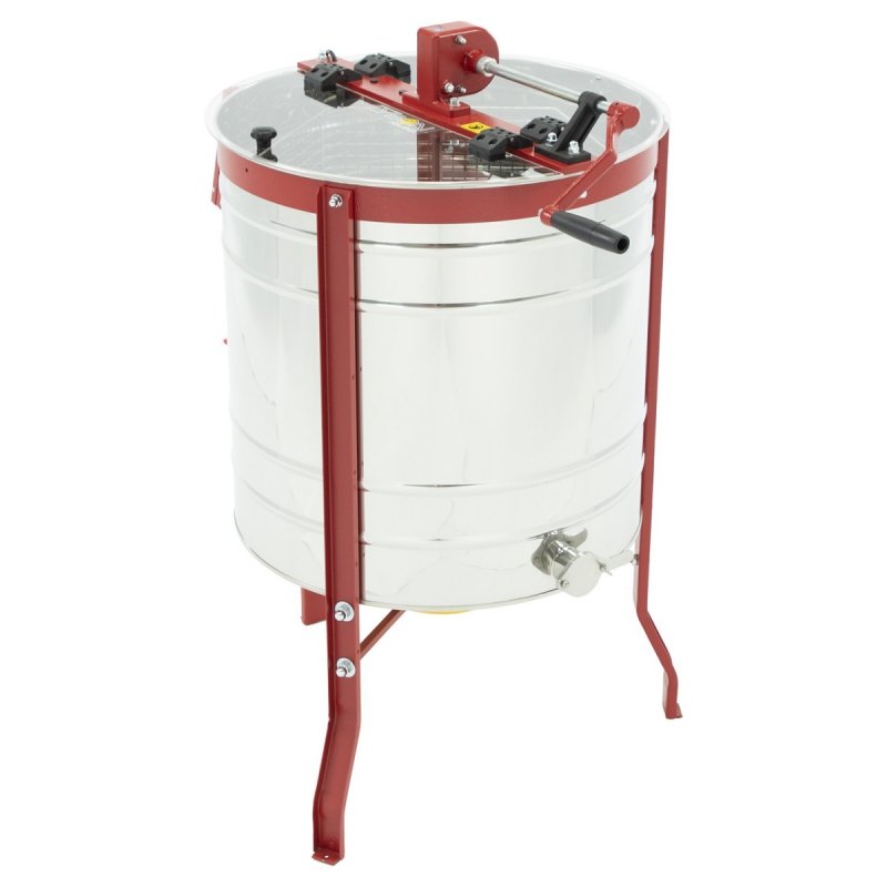 Miodarka diagonalna 5-ramkowa, Ramka: WL, LN, Ø600mm, ręczno-elekt. 12V/230V - CLASSIC