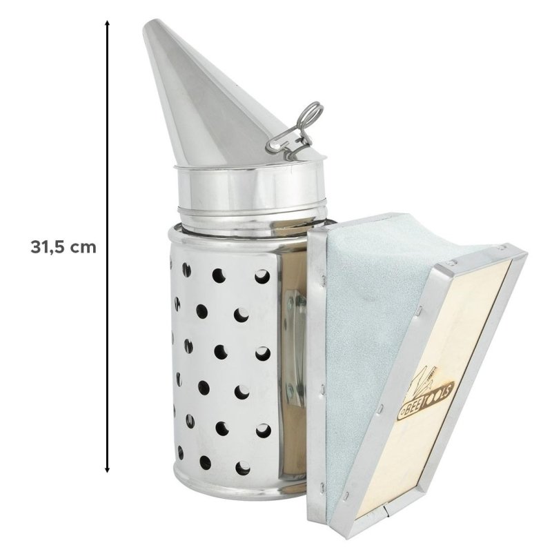 Podkurzacz nierdzewny z chłodnicą BeeTools - wys. 31,5cm