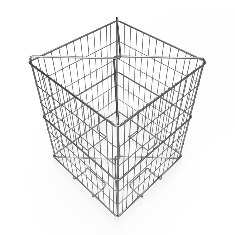 Kosz diagonalny, 4-ramkowy