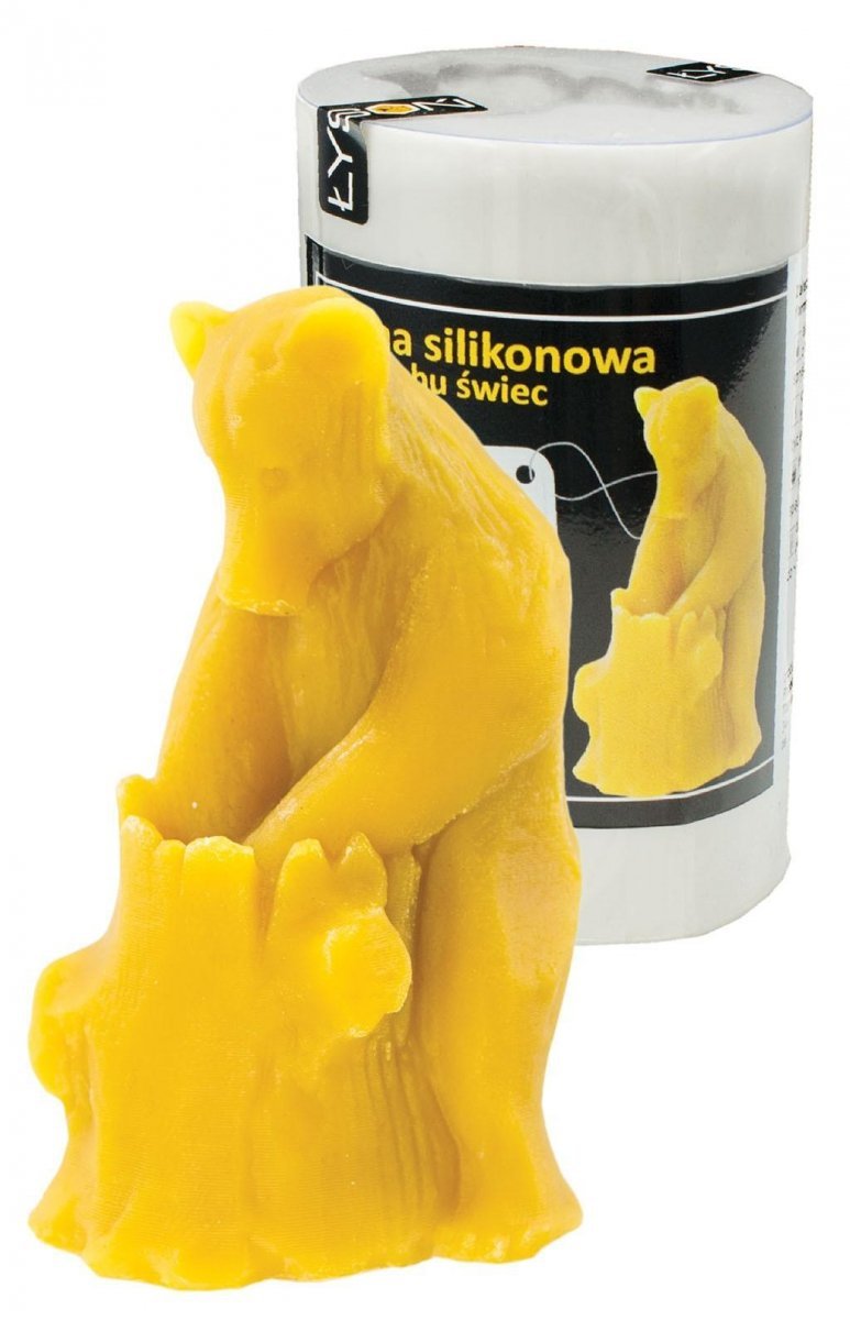 Forma silikonowa Niedźwiedź z miodem – wys. 11,5cm