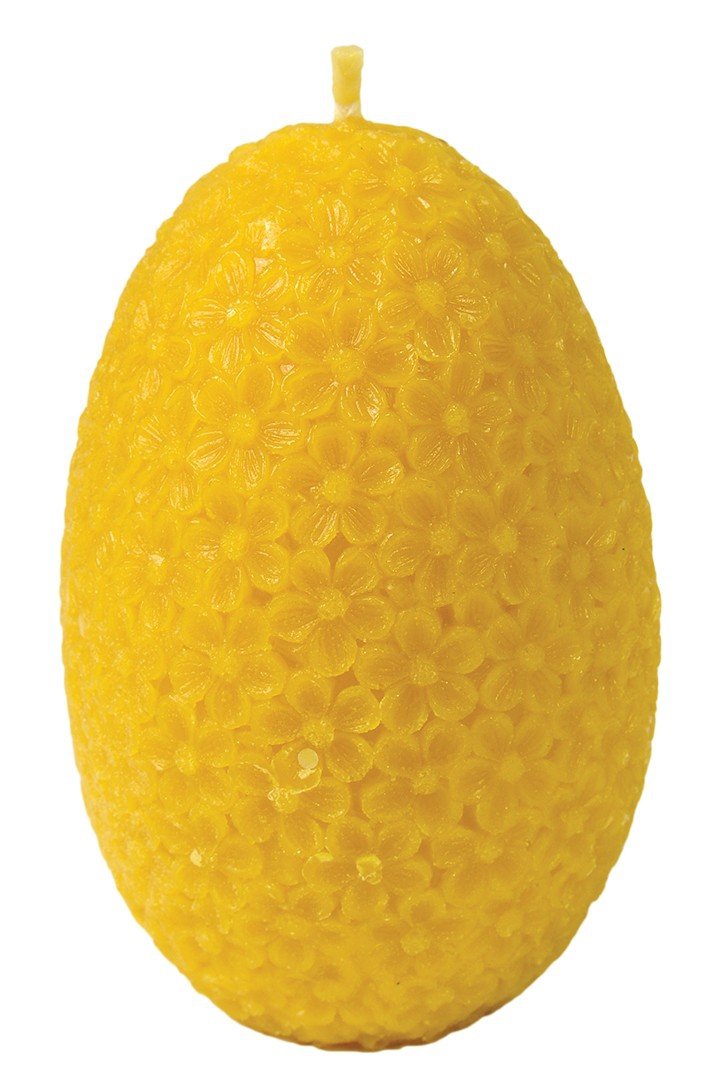 Forma silikonowa - Kwiatowe jajko duże – wys.10 cm