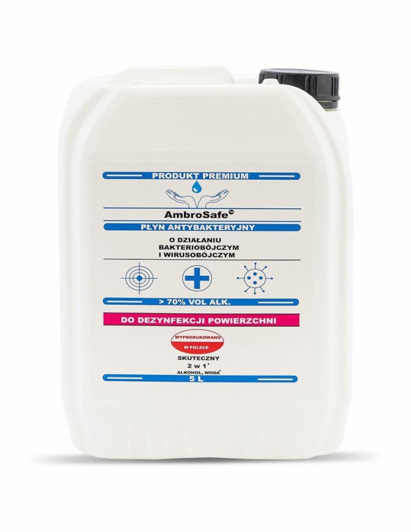 AmbroSafe 5L - płyn do dezynfekcji powierzchni