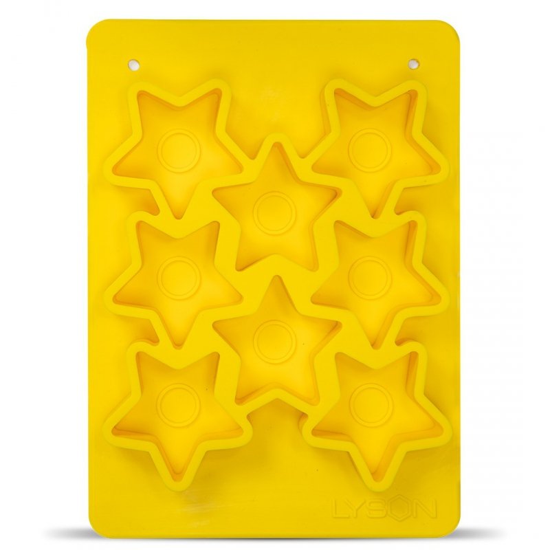 Forma na świeczki  tealight - gwiazdki