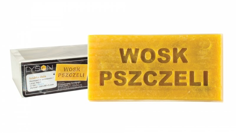 Forma silikonowa – Wosk pszczeli – sztabka 0,5kg