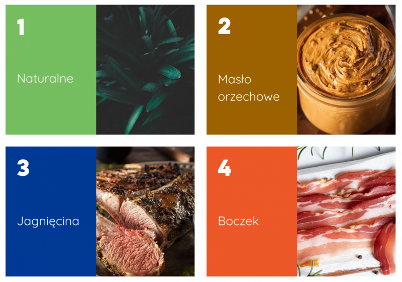 Kość prosta o smaku naturalnym (S)