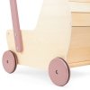 Drewniany wózek dla lalek - pchacz