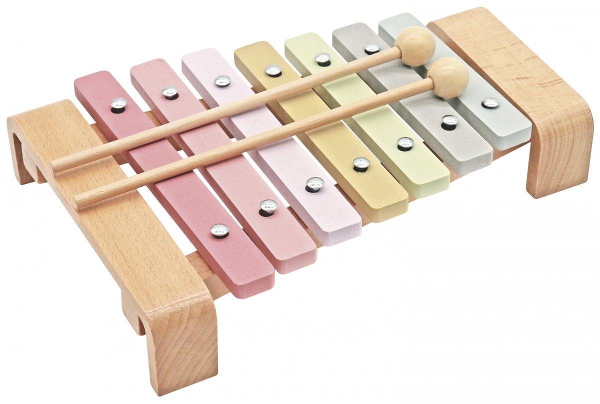 Drewniane cymbałki - ksylofon dla dzieci