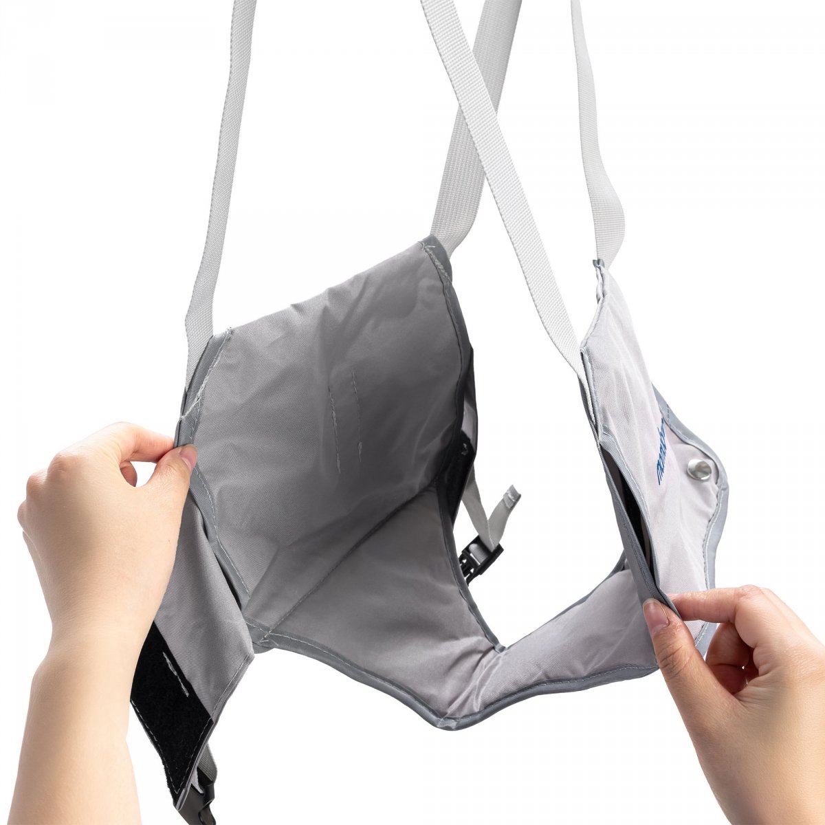 Drewniany skoczek dla dziecka ze stojakiem i regulowanym siedziskiem – jumper dla niemowląt 