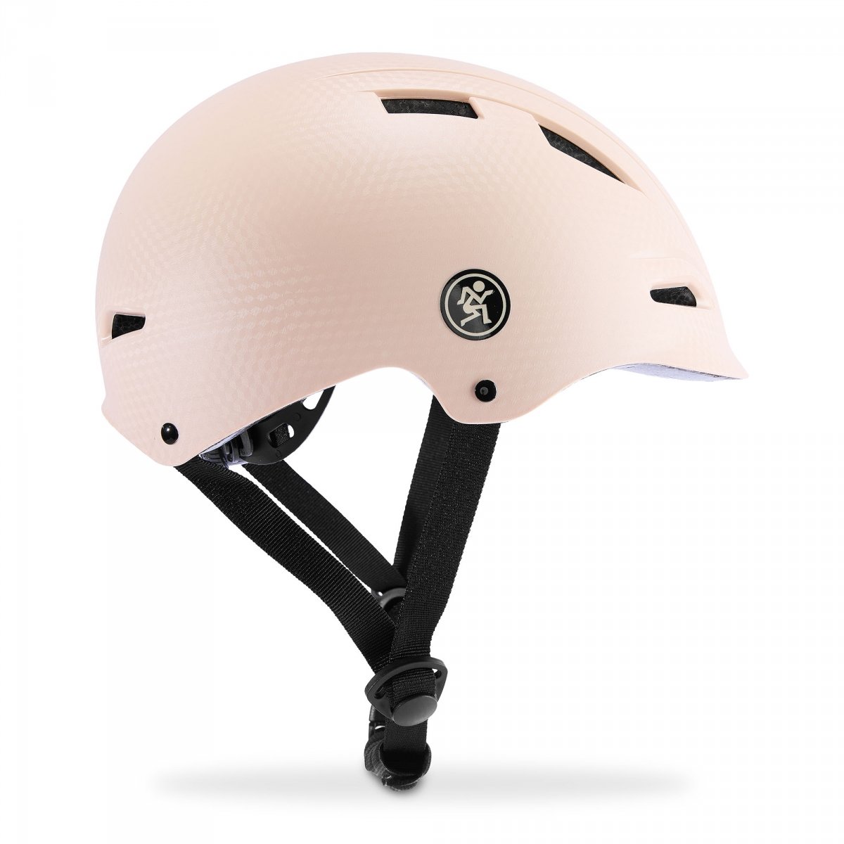 Kask dziecięcy na rower, hulajnogę HyperMotion rozmiar S (46-56 cm), kolor beżowy