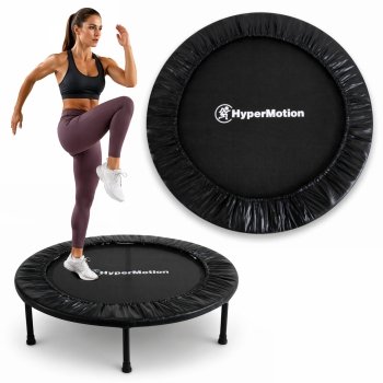 Domowa trampolina fitness 91 cm - czarna
