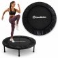 Domowa trampolina fitness 91 cm - czarna 