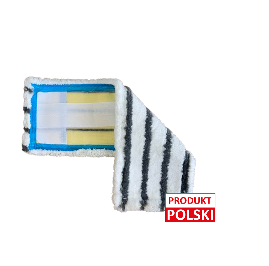Mop mikrofaza do docierania kieszeń z tasiemką 40cm