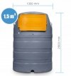 Zbiornik Na Olej Napędowy Swimer Tank 1500L ECO-LINE Basic