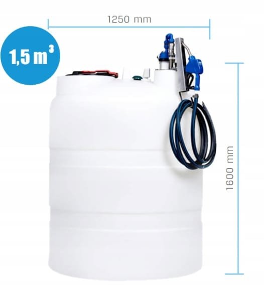 Zbiornik na AdBlue 1500L SWIMER BLUE TANK ELJP EL OPTIMUM