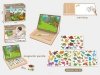 Układanka magnetyczna Dinozaury Edukacyjna do rysowania 427213