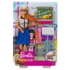 Lalka BARBIE Nauczycielka Muzyki 2 Lalki SKRZYPCE Mattel FXP18
