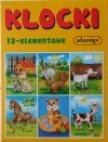 Klocki 12 elementowe Zwierzeta domowe