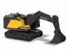 Pojazdy budowlane 4szt. Volvo Majorette Zestaw Prezentowy 