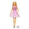 Lalka BARBIE Urodzinowa w brokatowej sukience z prezentem Mattel GDJ36