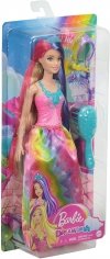 Barbie Dreamtopia Lalka Księżniczka Kolorowe włosy Tęczowa Mattel 