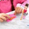 Lalka BARBIE Nauczycielka Muzyki 2 Lalki SKRZYPCE Mattel FXP18
