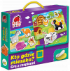Gra z rzepami Kto gdzie mieszka dla dzieci 