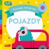 Pojazdy Poznaję dotykiem Sensoryczna książeczka Akademia mądrego dziecka