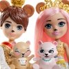 ENCHANTIMALS Królewska Rodzina Para Niedźwiadki Misie Bear Royal