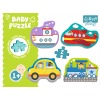 Pojazdy Moje Pierwsze Puzzle Grube 1+ Trefl Baby 
