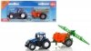 Siku 1668 Traktor ze spryskiwaczem upraw Traktor New Holland