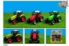 Traktor metalowy Ciągnik z dźwiękiem Światło Kids Globe