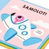 Pojazdy Poznaję dotykiem Sensoryczna książeczka Akademia mądrego dziecka