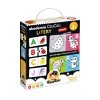 Litery Akademia CzuCzu Rysujcie Układajcie 2 Książeczki puzzle  3+