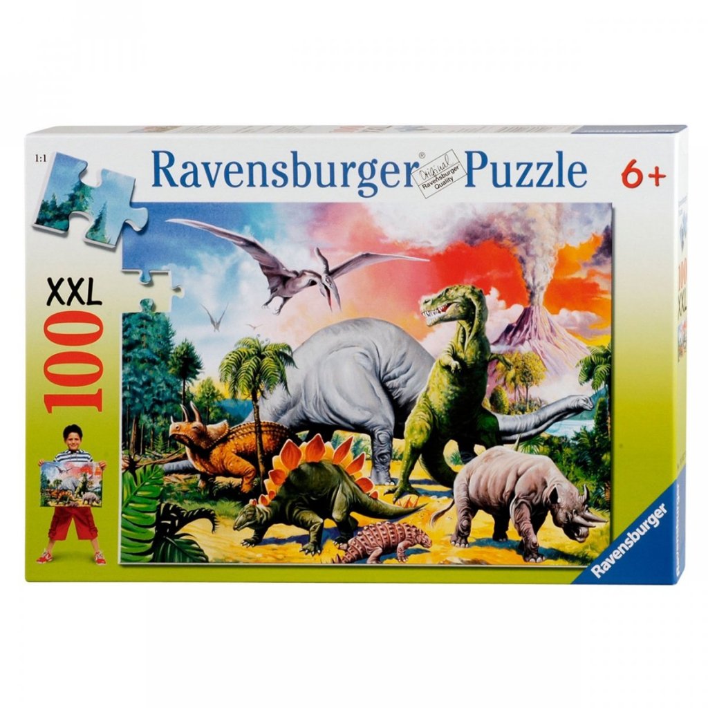 Puzzle XXL 100el DINOZAURY Ravensburger 109579