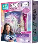 Pamiętnik magiczny ze światełkami Magic Light Jednorożec