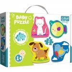 Zwierzątka Moje Pierwsze Puzzle Grube Trefl Baby 