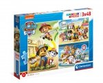 Psi Patrol Puzzle 3x48 Super Color Clementoni 25262