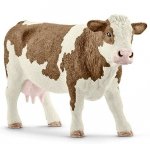 Schleich Farm World 13801 Krowa rasy Simentalskiej