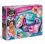 Clementoni Crazy Chic Studio Odjazdowe paznokcie Suszarka  lakiery 